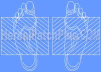 Herbal patch on the soles of feet can help to improve blood circulation, metabolism, and strengthen the bodys immunity ability of healing power & potency